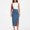 De de-N&icirc;mes denim rok