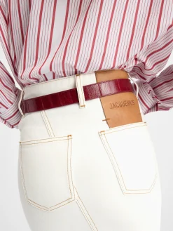 De de-N&icirc;mes denim rok