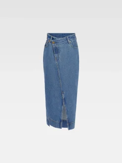 De de-N&icirc;mes denim rok