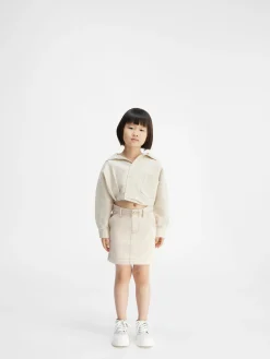 De de-Nîmes denim rok voor kinderen