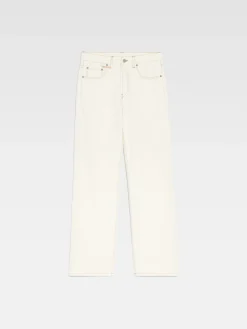 De de-N&icirc;mes rechte denim broek