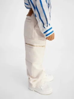 De de-N&icirc;mes wijde denim broek voor kinderen