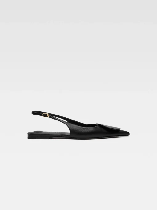 De Duelo platte slingbacks