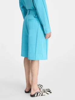 De Navega korte broek met plooien