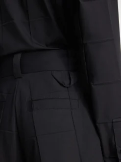 De Navega korte broek met plooien