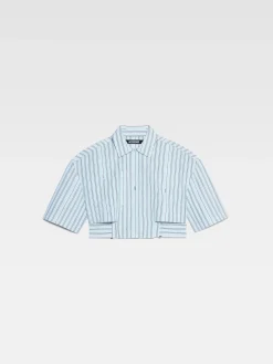 Het Bari cropped shirt