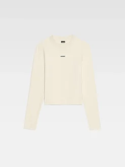 Het Gros Grain T-shirt met lange mouwen