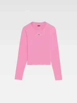 Het Gros Grain T-shirt met lange mouwen