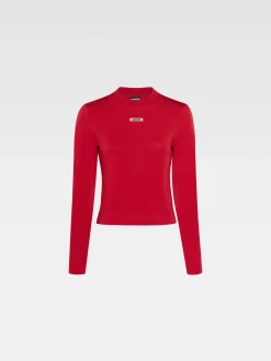 Het Gros Grain T-shirt met lange mouwen