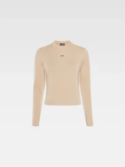 Het Gros Grain T-shirt met lange mouwen