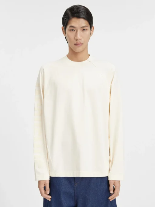 Het Typo T-shirt met lange mouwen