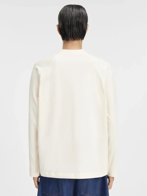 Het Typo T-shirt met lange mouwen