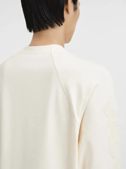 Het Typo T-shirt met lange mouwen