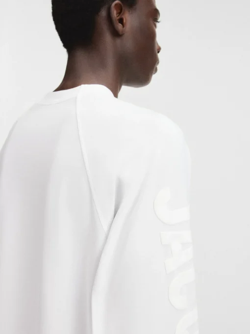 Het Typo T-shirt met lange mouwen