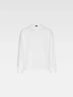 Het Typo T-shirt met lange mouwen