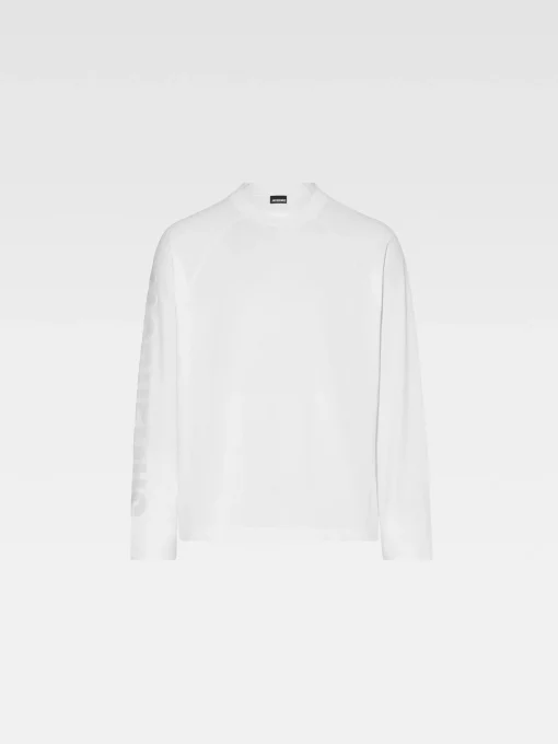 Het Typo T-shirt met lange mouwen
