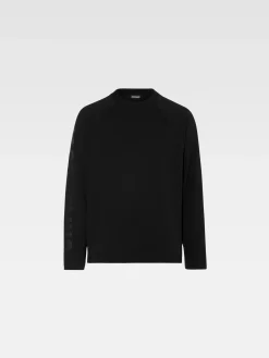 Het Typo T-shirt met lange mouwen